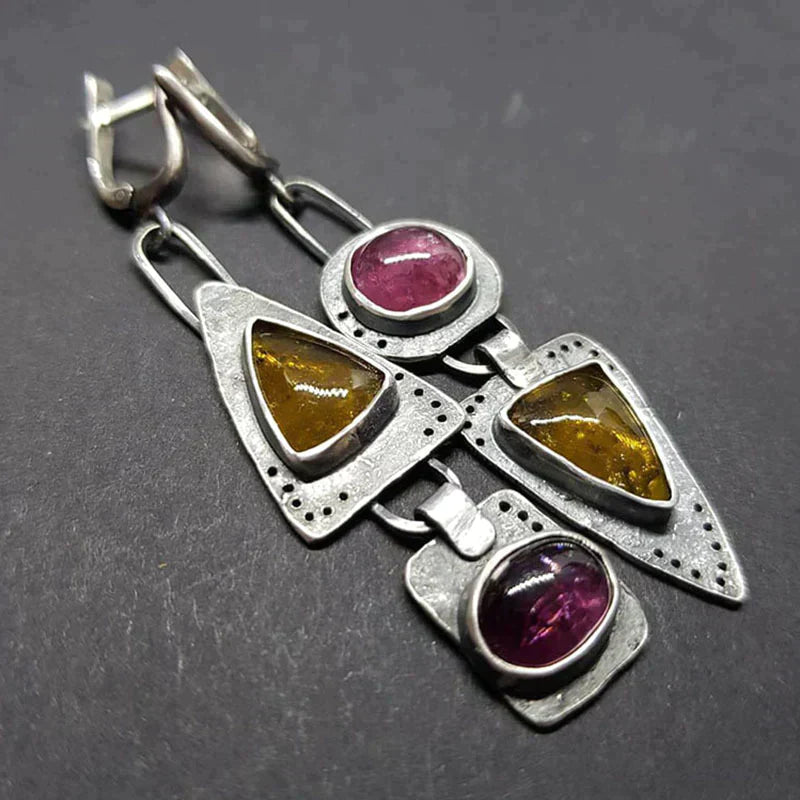 Opaline™ | Vintage Triangle Earrings
