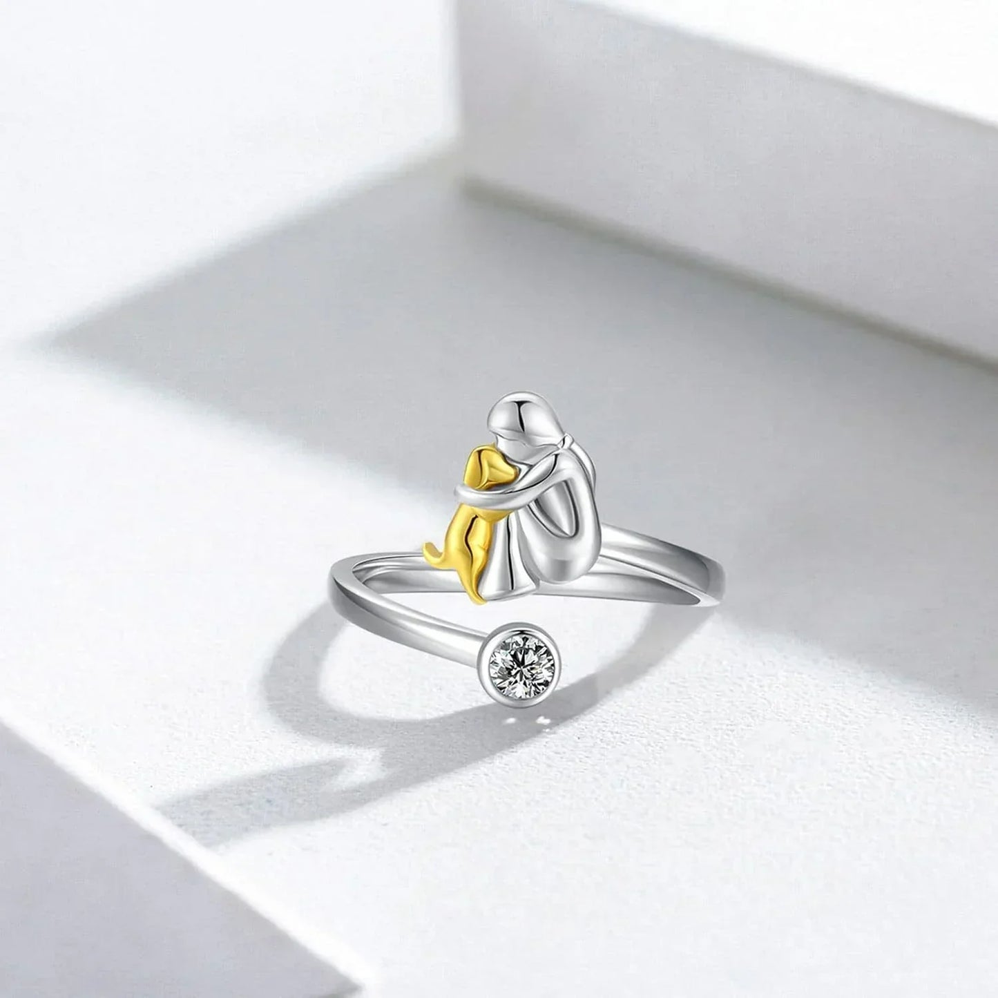 Hayley™ | Adjustable Sterling Silver Bond Ring