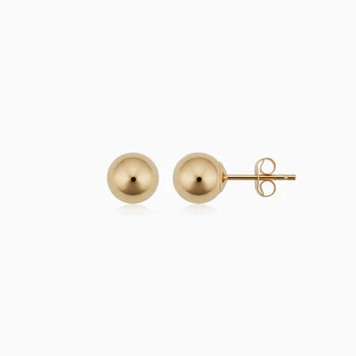 Ball™ | 16K Gold Stud Earrings