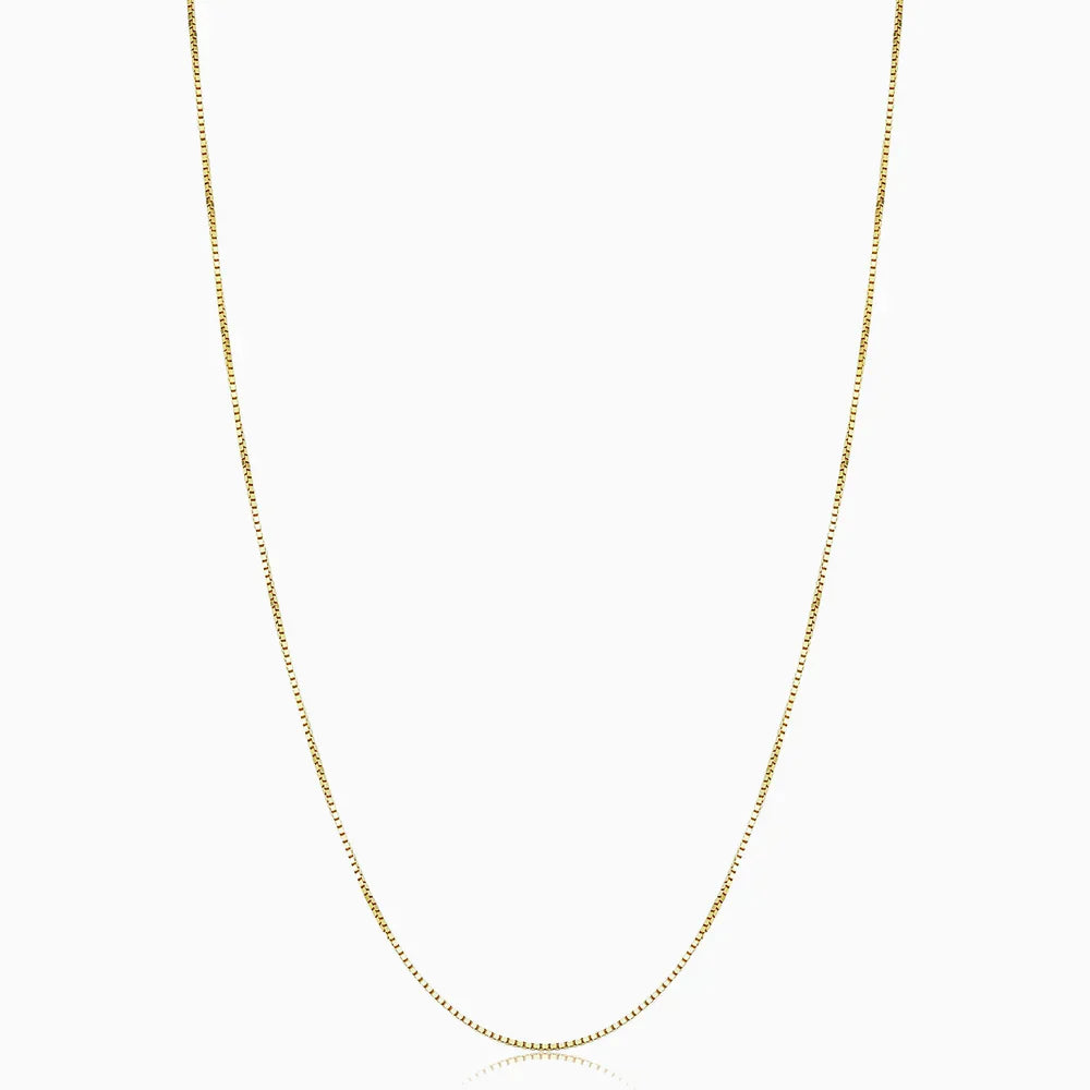 Bodega™ | 18K Gold Box Necklace