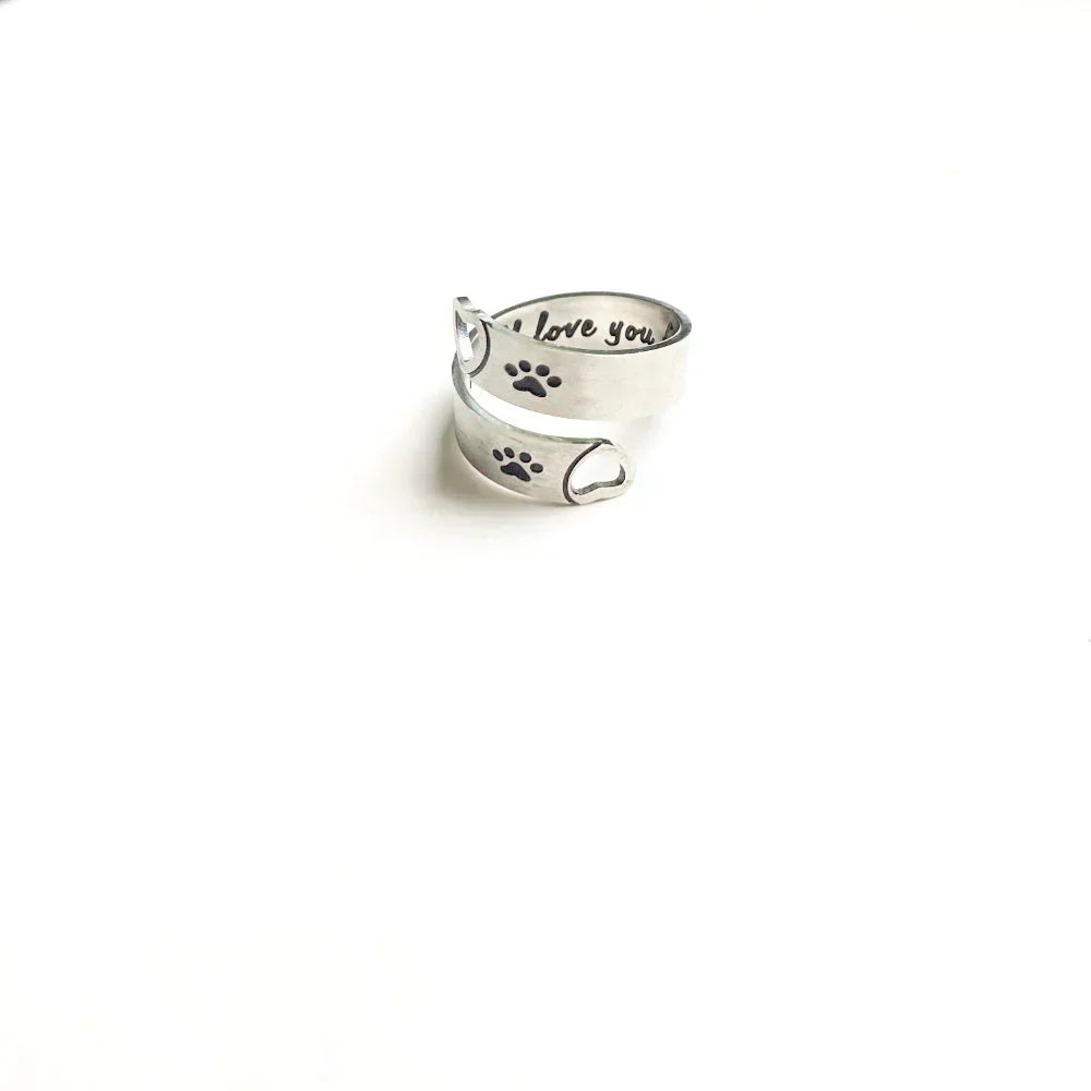 Byrne™ | Adjustable Paw & Heart Ring