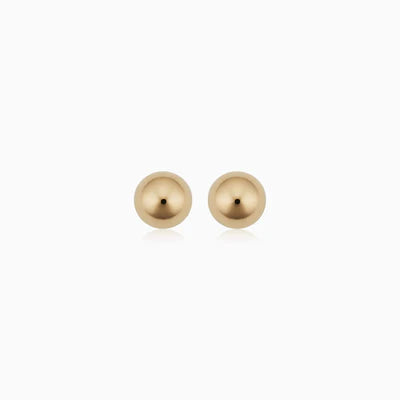 Ball™ | 16K Gold Stud Earrings