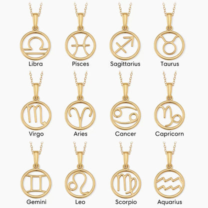 Zodia™ | 18K Gold Zodiac Sign Necklace