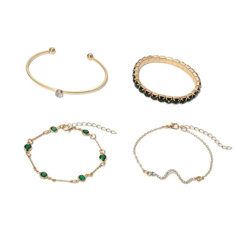Sorina™ | 18K Gold Bracelet Set