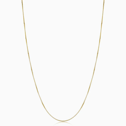 Bodega™ | 18K Gold Box Necklace