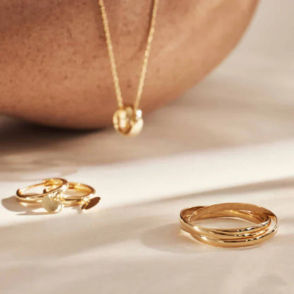 Lena™ | 14K Gold Trielle Ring