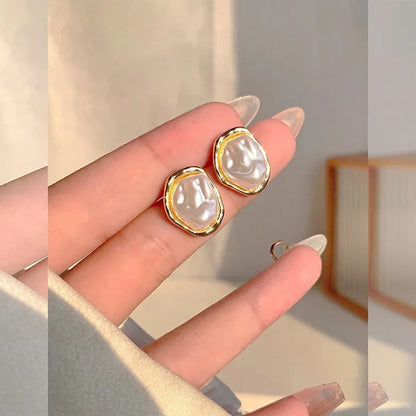 Carmen™ | Elegant Pearl Earrings